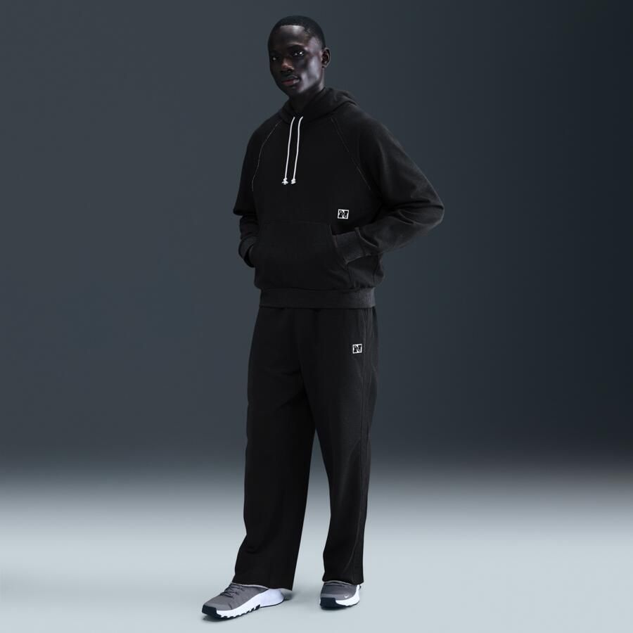 Nike Gym Heritage Dri-FIT fleece trainingstop voor heren Zwart - Foto 3