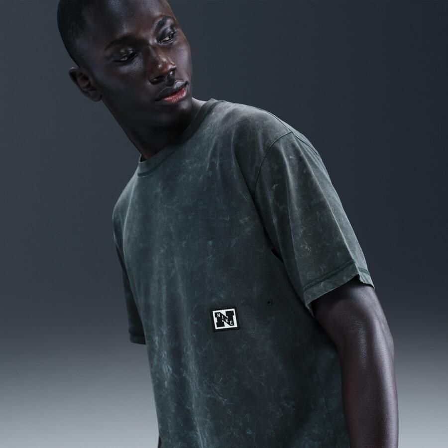 Nike Gym Heritage Dri-FIT trainingstop met korte mouwen voor heren Groen - Foto 4