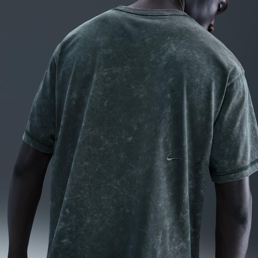 Nike Gym Heritage Dri-FIT trainingstop met korte mouwen voor heren Groen