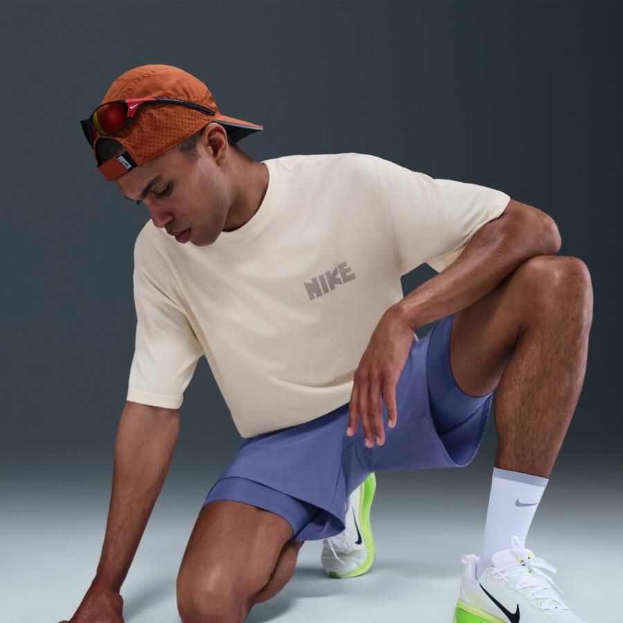 Nike Hardloopshirt voor heren Bruin - Foto 2