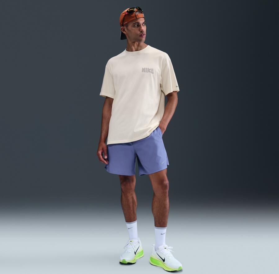 Nike Hardloopshirt voor heren Bruin - Foto 3