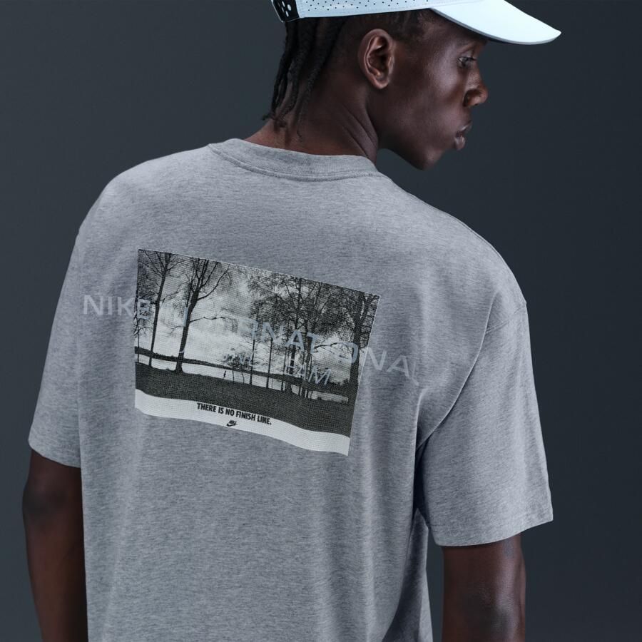 Nike Hardloopshirt voor heren Grijs