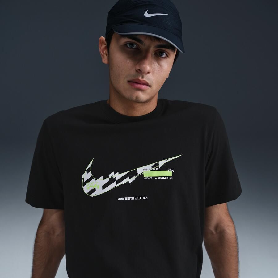Nike Hardloopshirt voor heren Zwart - Foto 4
