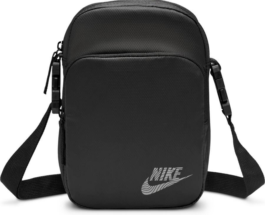 Nike Heritage crossbodytas (4 liter) Zwart - Foto 4
