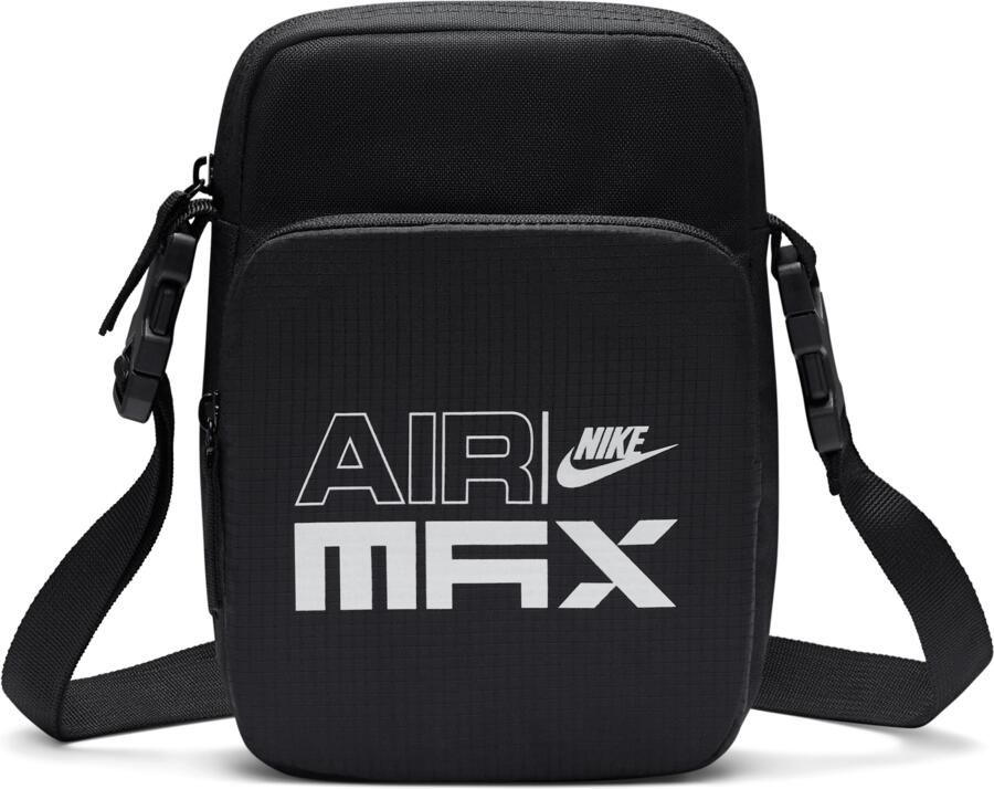 Nike Heritage crossbodytas (4 liter) Zwart - Foto 4