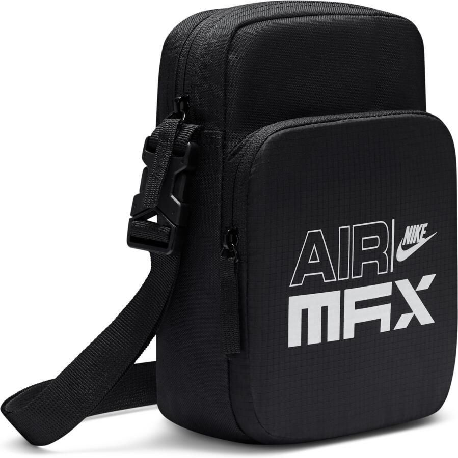 Nike Heritage crossbodytas (4 liter) Zwart