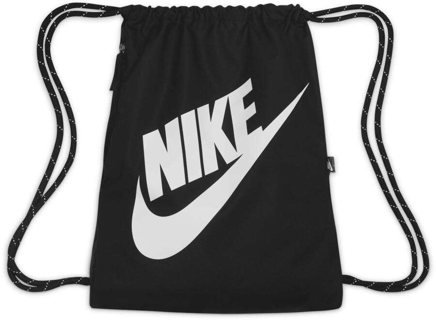 Nike Heritage Tas met trekkoord (13 liter) Zwart - Foto 3