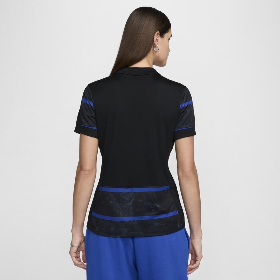 Nike Hertha BSC 2024 25 Stadium Uit Dri-FIT replica voetbalshirt voor dames Zwart - Foto 4