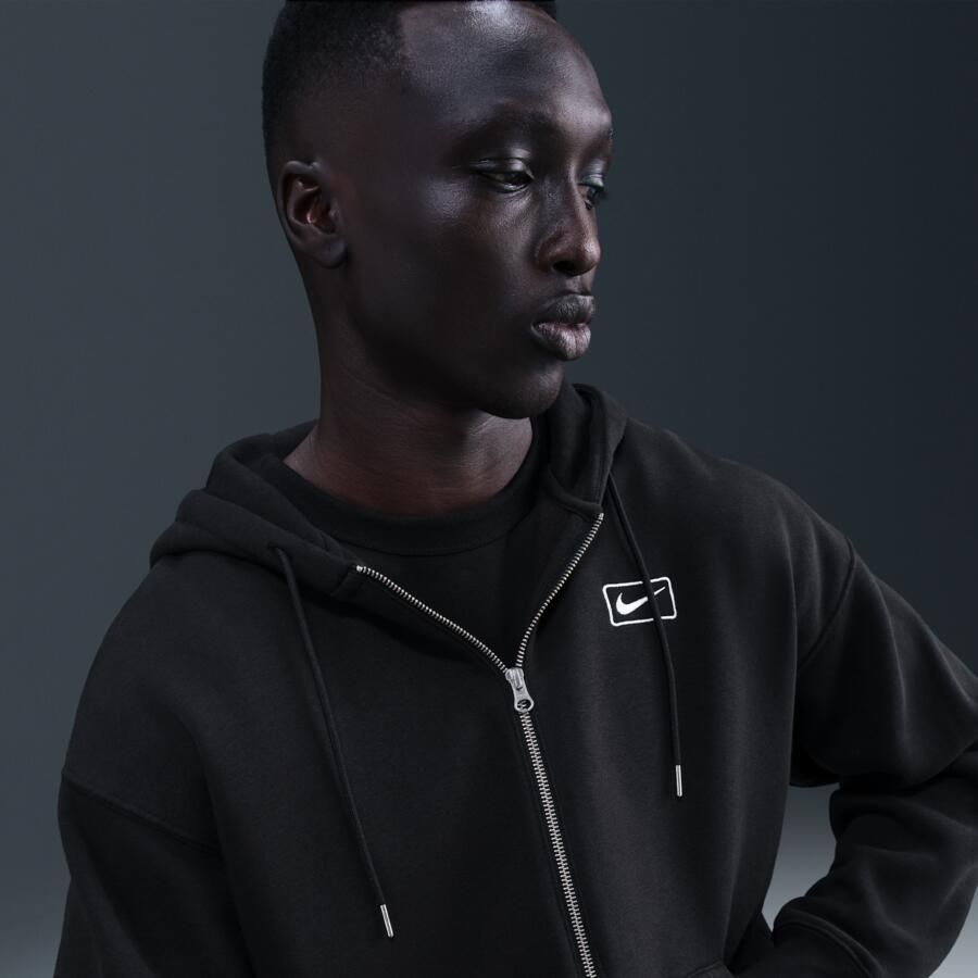 Nike Hoodie met rits voor heren Zwart - Foto 2