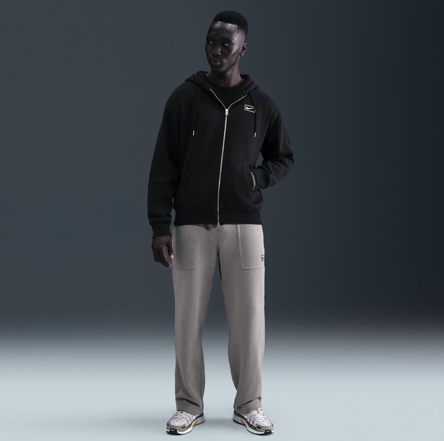Nike Hoodie met rits voor heren Zwart - Foto 3