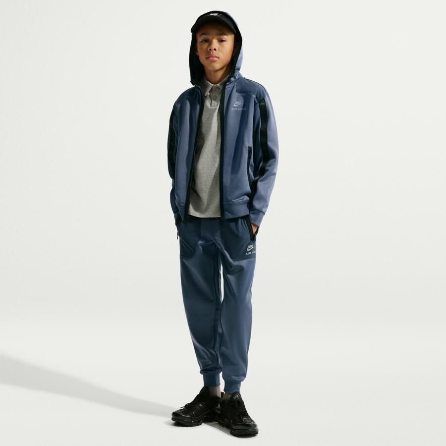 Nike Hoodie met rits voor kids Blauw