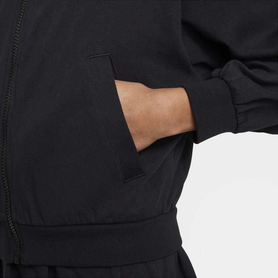 Nike Sportswear Hoodie met rits voor meisjes Zwart - Foto 2