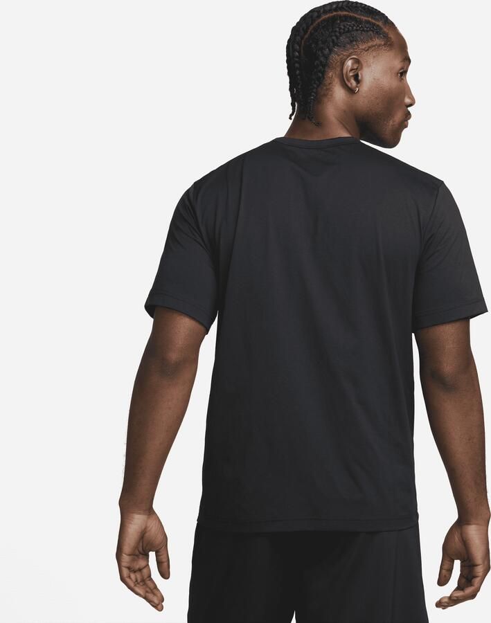 Nike Hyverse Dri-FIT UV multifunctionele herentop met korte mouwen Zwart - Foto 3