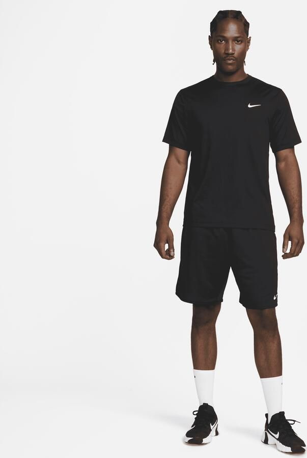 Nike Hyverse Dri-FIT UV multifunctionele herentop met korte mouwen Zwart - Foto 2