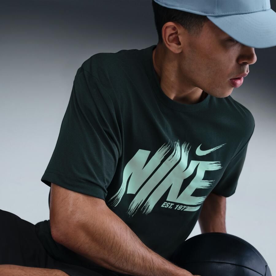 Nike Hyverse Dri-FIT UV trainingstop voor heren Groen - Foto 2