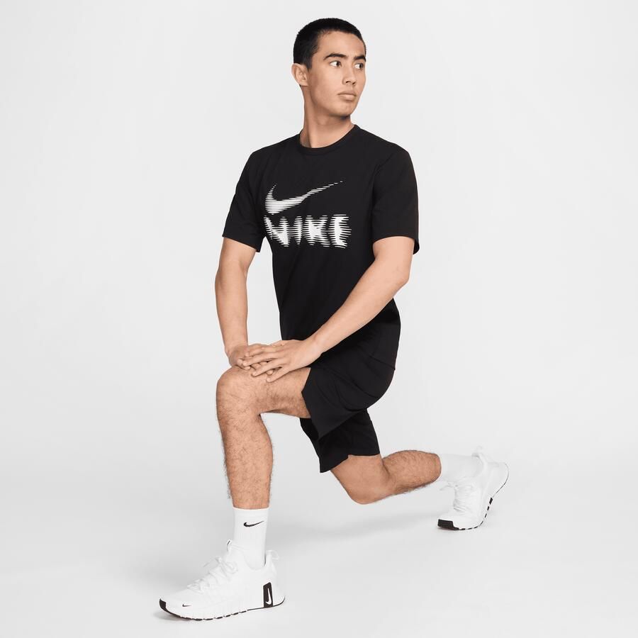 Nike Hyverse Dri-FIT UV veelzijdig T-shirt voor heren Zwart - Foto 2