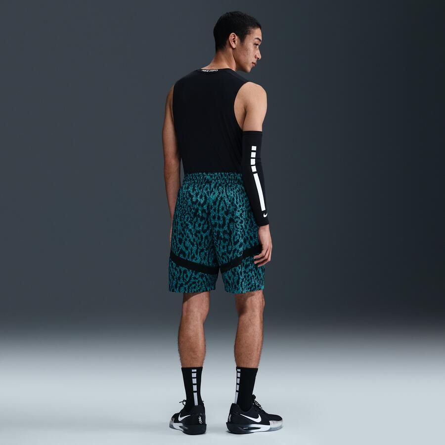 Nike Icon Dri-FIT basketbalshorts voor heren (21 cm) Groen - Foto 3