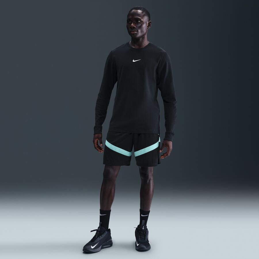 Nike Icon Dri-FIT basketbalshorts voor heren (21 cm) Zwart - Foto 4