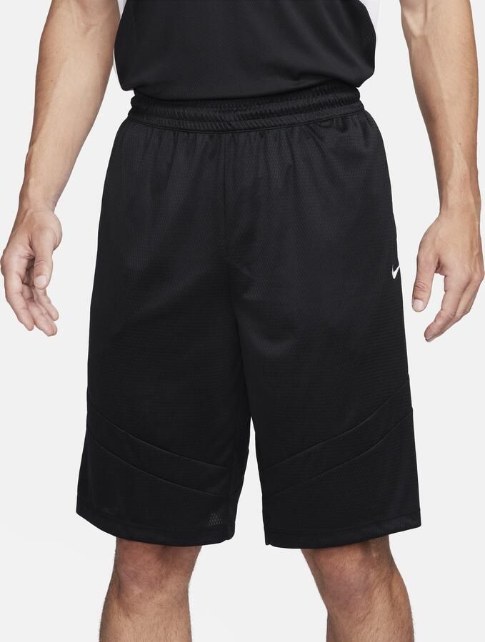 Nike Icon Dri-FIT basketbalshorts voor heren (28 cm) Zwart - Foto 4