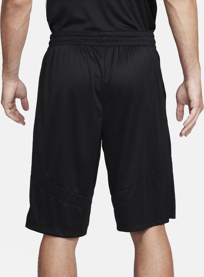 Nike Icon Dri-FIT basketbalshorts voor heren (28 cm) Zwart - Foto 3