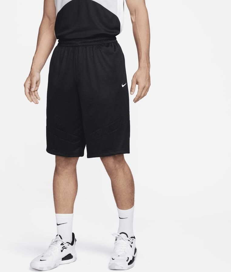Nike Icon Dri-FIT basketbalshorts voor heren (28 cm) Zwart - Foto 2