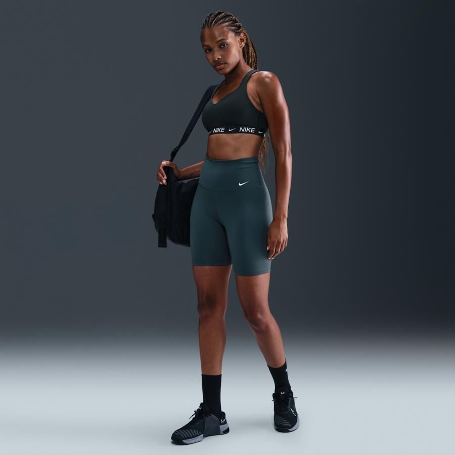 Nike Indy High Support padded verstelbare sport-bh Groen - Foto 3