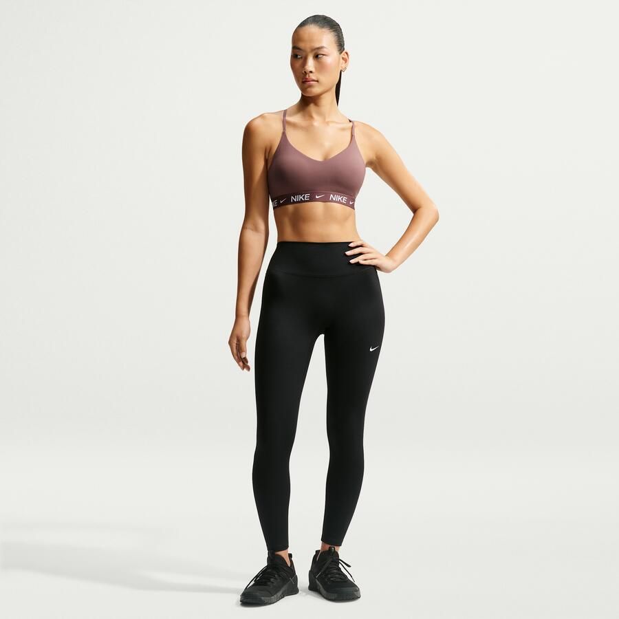 Nike Indy Light Support padded verstelbare sport-bh Paars - Foto 3