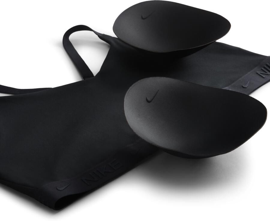 Nike Indy Light Support Padded verstelbare sport-bh (Plus Size) Zwart - Foto 3