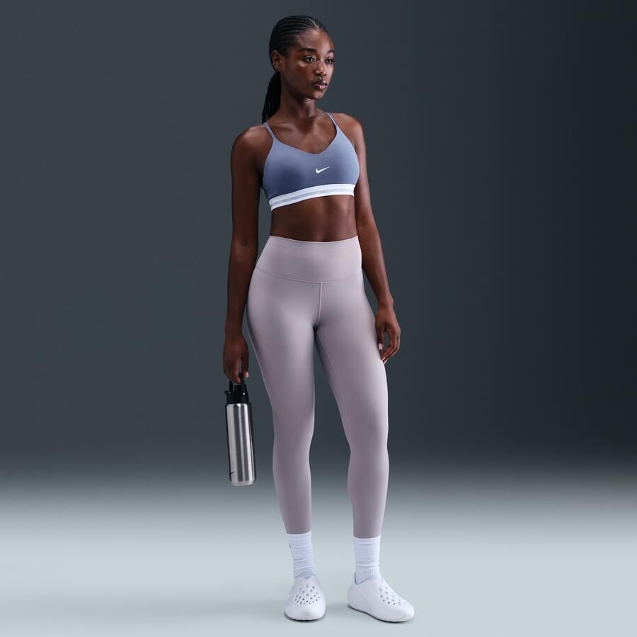 Nike Indy verstelbare padded sport-bh met lichte ondersteuning Blauw - Foto 3