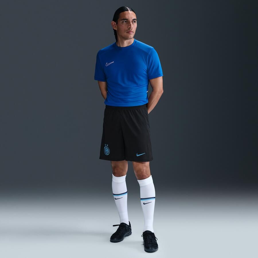 Nike Inter Milan 2025 26 Stadium Thuis Dri-FIT replicavoetbalshorts voor heren Zwart - Foto 4