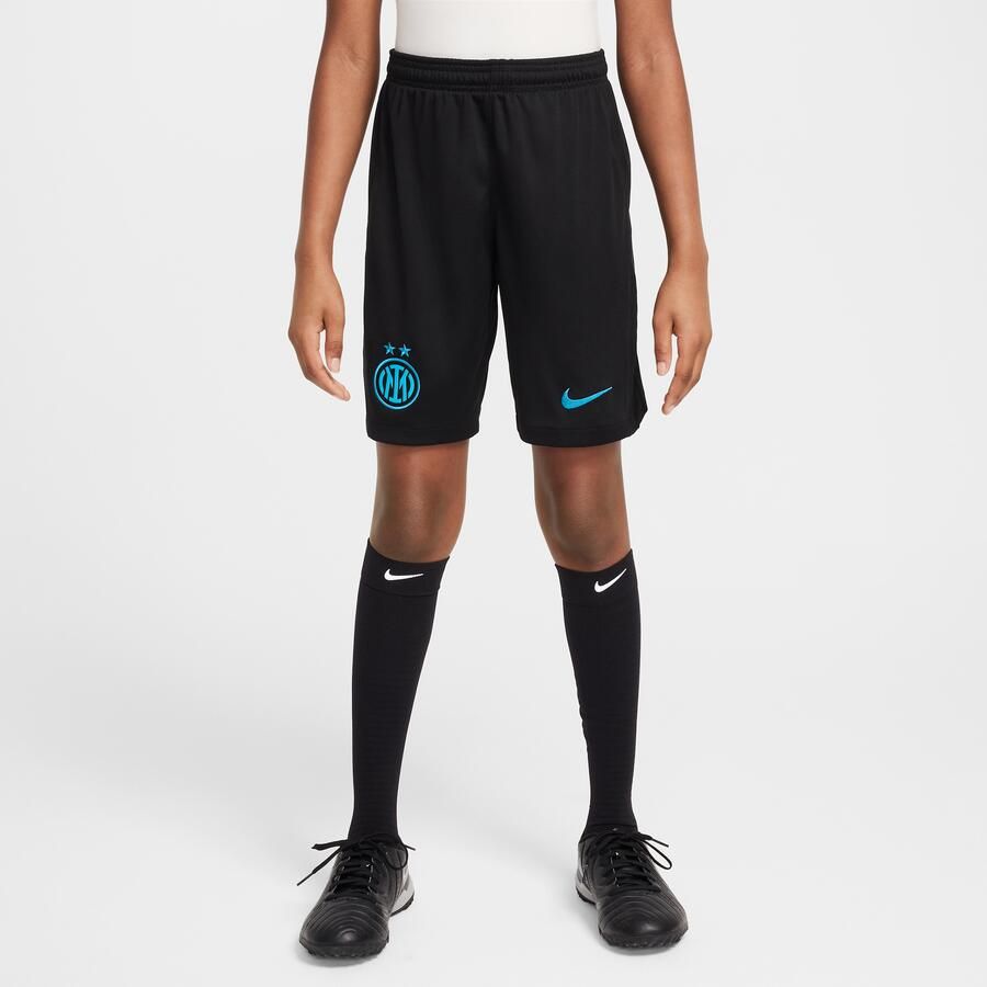 Nike Inter Milan 2025 26 Stadium Thuis Dri-FIT replicavoetbalshorts voor kids Zwart - Foto 3