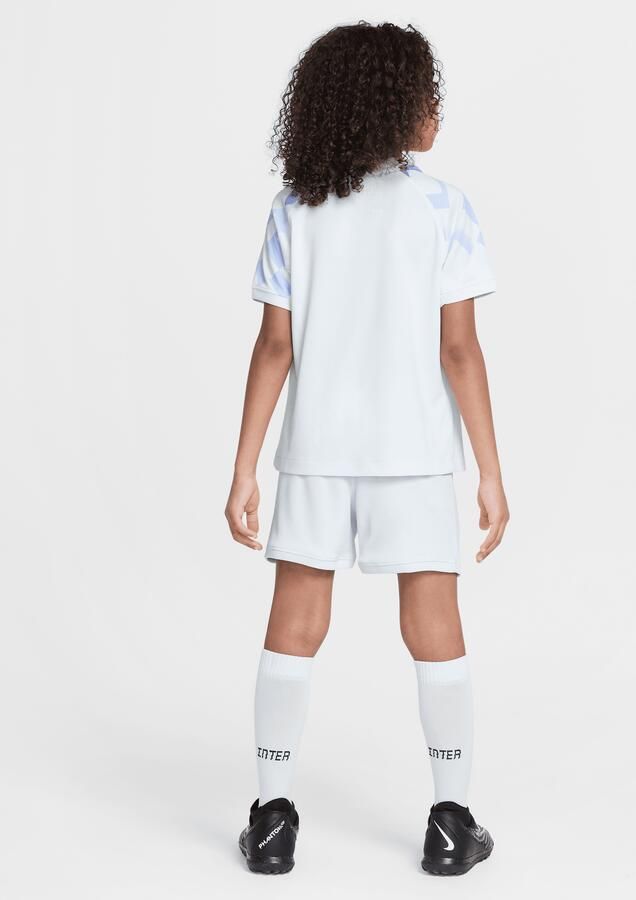 Nike Inter Milan 2025 26 Stadium Uit driedelig replicavoetbaltenue voor kleuters Blauw - Foto 3