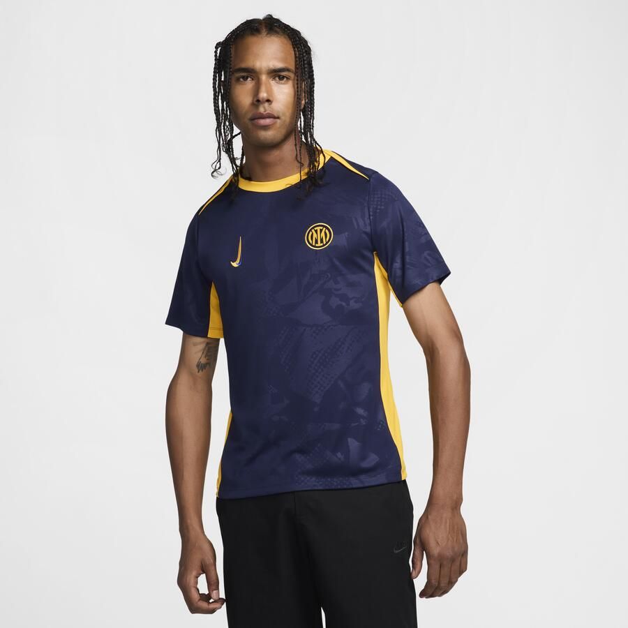 Nike Inter Milan Academy Pro Derde Dri-FIT warming-uptop voor heren Blauw - Foto 3