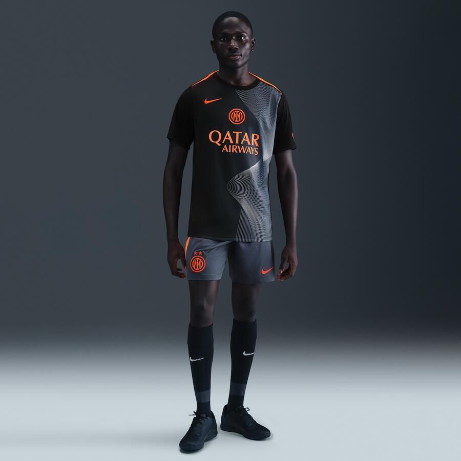 Nike Inter Milan Academy Pro Derde Total 90 Dri-FIT voetbalwarming-uptop voor heren Zwart - Foto 3