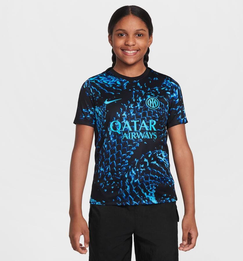 Nike Inter Milan Academy Pro Dri-FIT warming-uptop voor kids Blauw - Foto 4