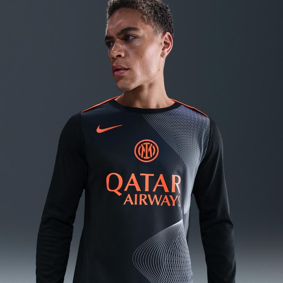 Nike Inter Milan Academy Pro Third Dri-FIT Total 90 warming-uptop met lange mouwen voor heren Zwart - Foto 4