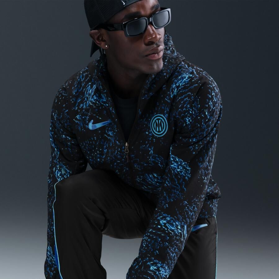 Nike Inter Milan AWF geweven voetbaljack voor heren Blauw - Foto 2