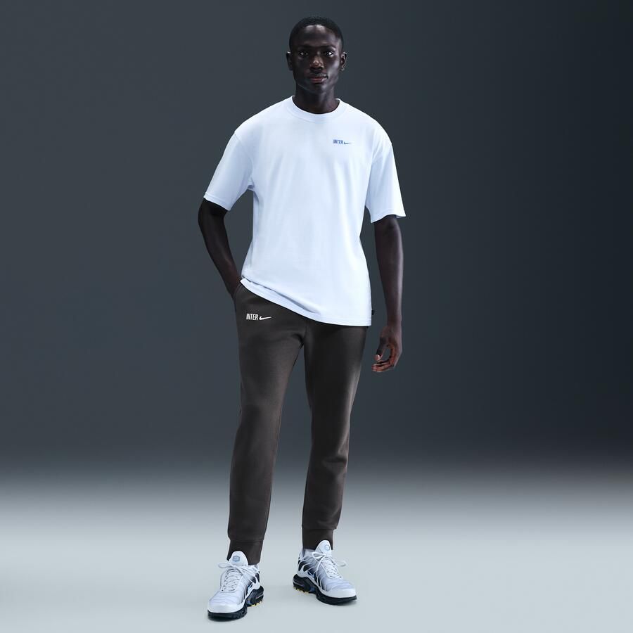 Nike Inter Milan Club voetbaljoggingbroek van fleece voor heren Grijs - Foto 4