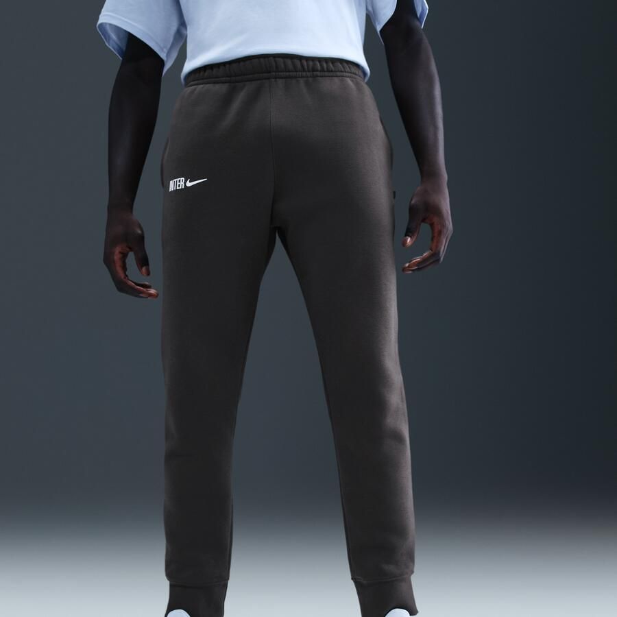 Nike Inter Milan Club voetbaljoggingbroek van fleece voor heren Grijs