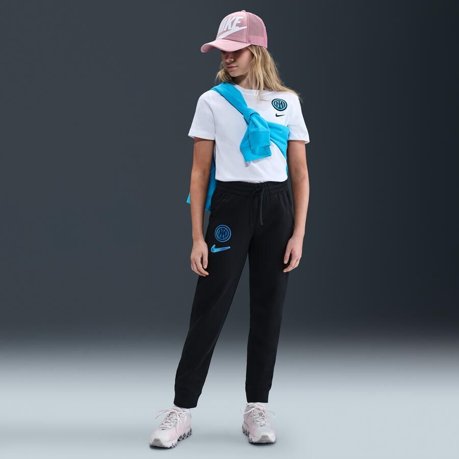 Nike Inter Milan Club voetbaljoggingbroek voor jongens Zwart - Foto 4
