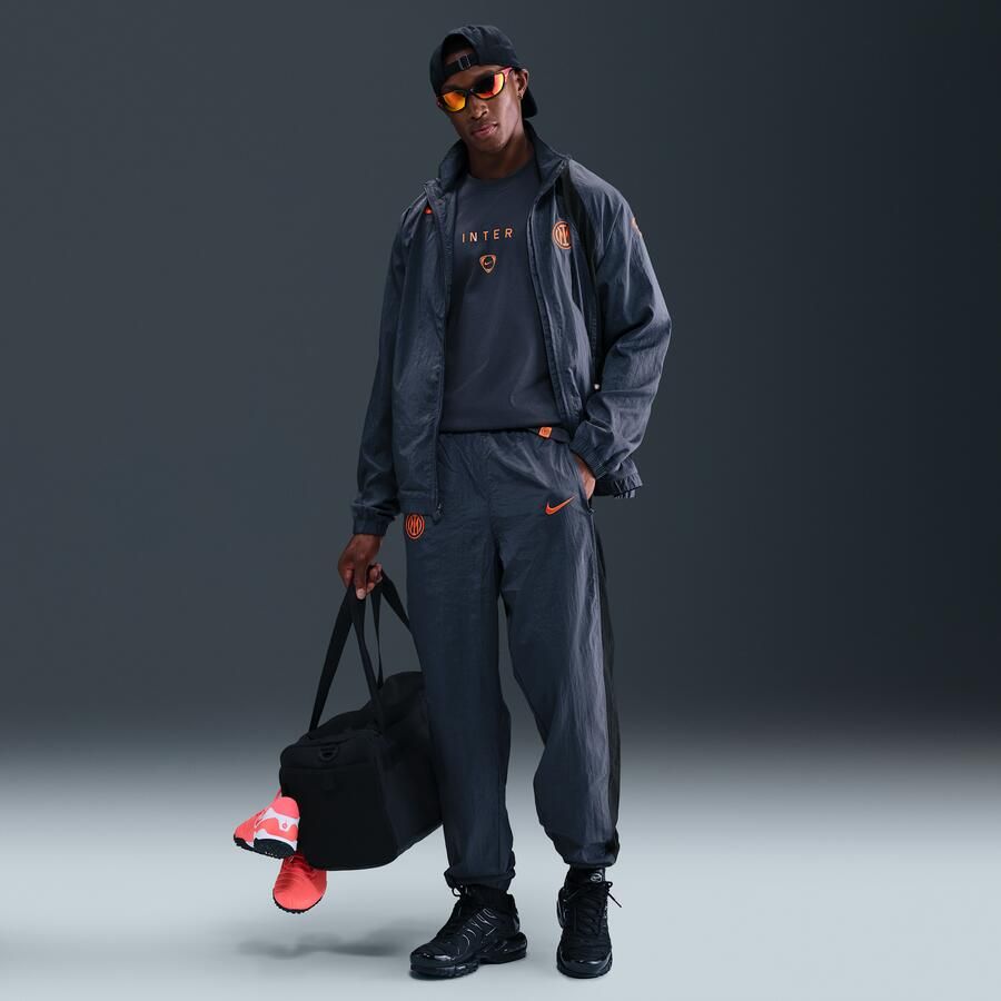 Nike Inter Milan Derde Total 90 geweven voetbaltrainingsbroek voor heren Blauw - Foto 4