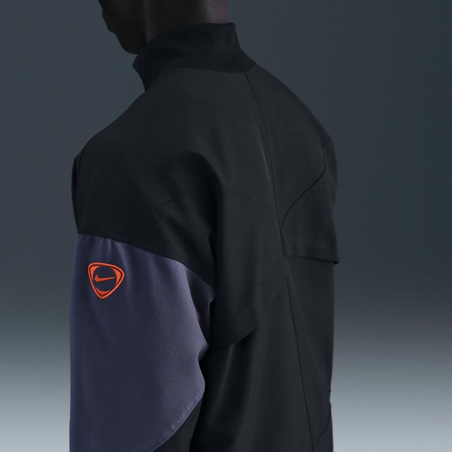Nike Inter Milan Strike Derde Total 90 Anthem voetbaltrainingsjack met Dri-FIT voor heren Zwart