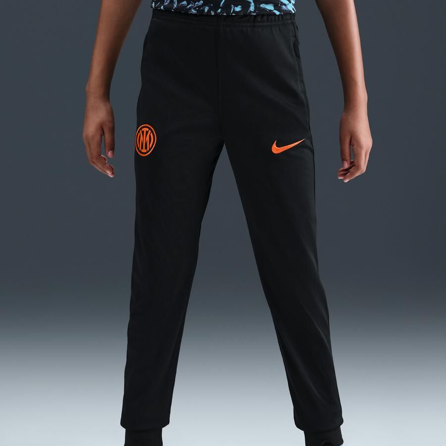 Nike Inter Milan Strike Derde Total 90 knit voetbaltrainingspak met Dri-FIT voor kids Zwart - Foto 3