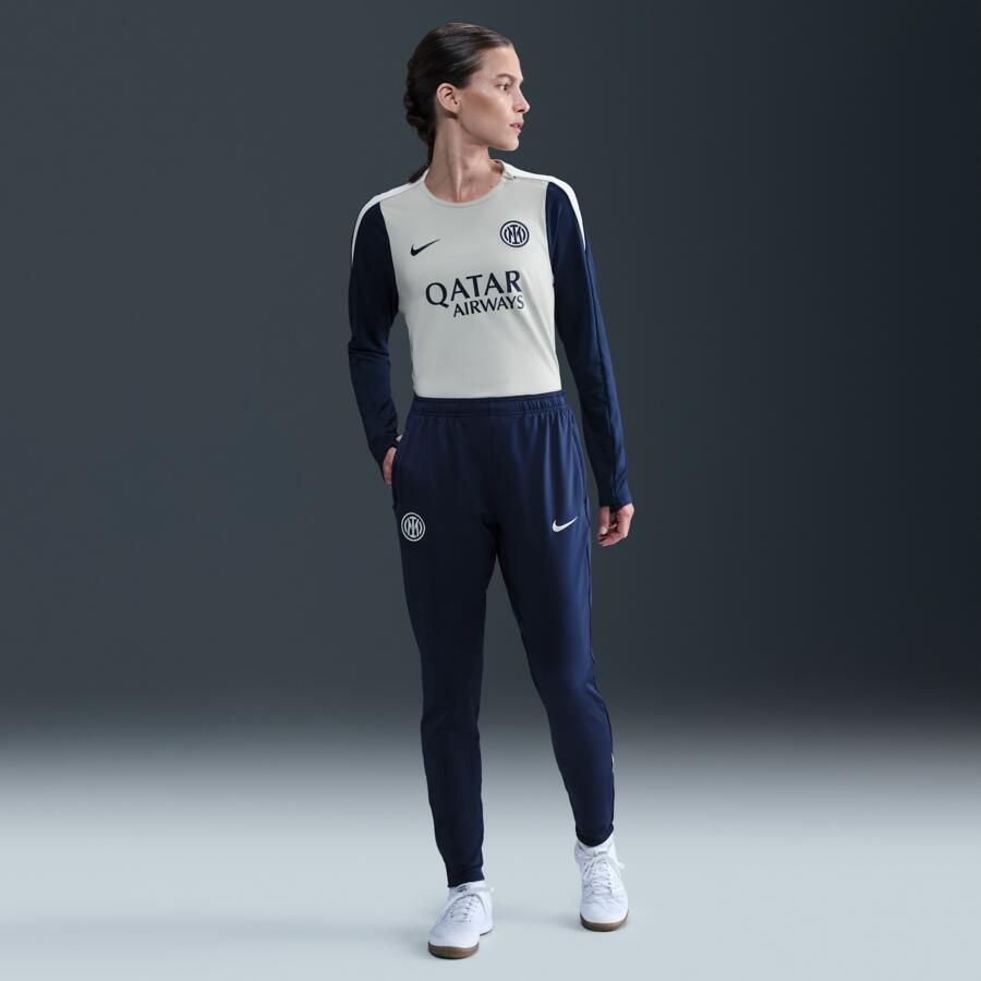 Nike Inter Milan Strike Dri-FIT knit voetbalbroek voor dames Blauw - Foto 4