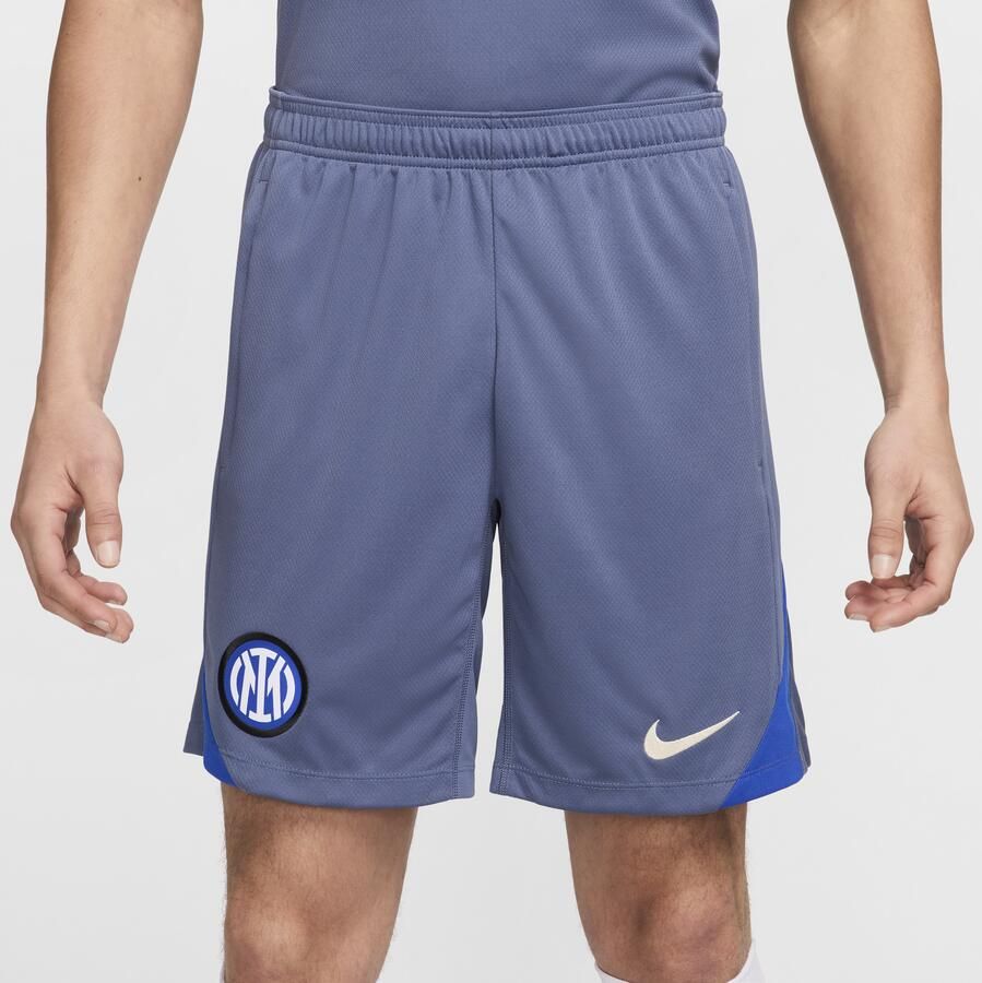 Nike Inter Milan Strike Dri-FIT knit voetbalshorts voor heren Blauw