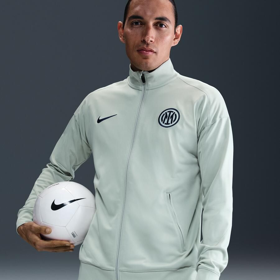 Nike Inter Milan Strike Dri-FIT knit voetbaltrainingspak voor heren Grijs