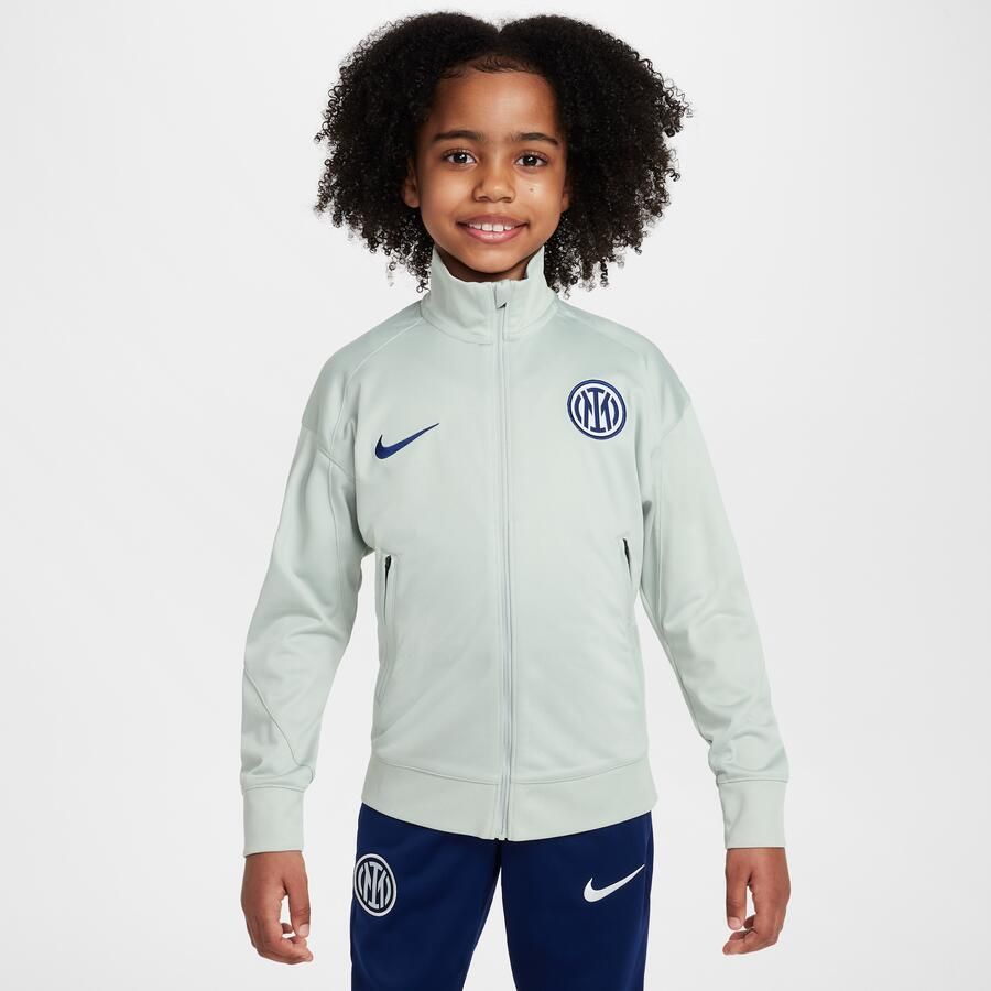 Nike Inter Milan Strike Dri-FIT knit voetbaltrainingspak voor kids Grijs - Foto 2