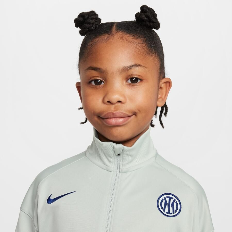 Nike Inter Milan Strike Dri-FIT knit voetbaltrainingspak voor kleuters Grijs - Foto 2