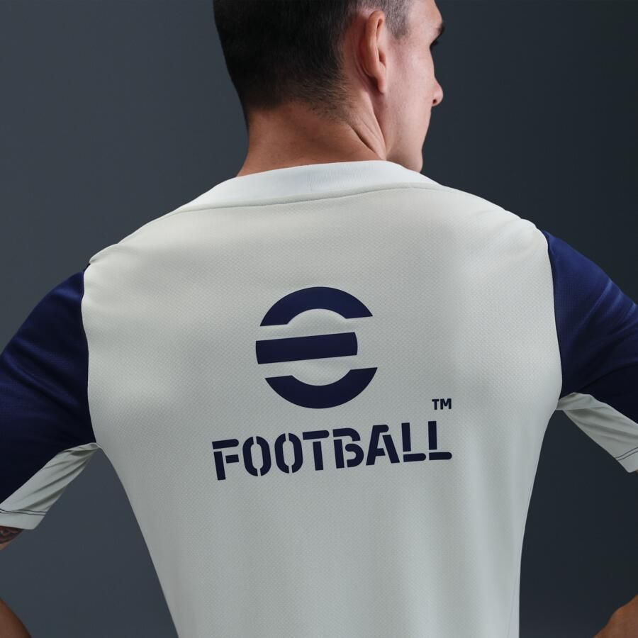 Nike Inter Milan Strike Dri-FIT voetbaltop met korte mouwen voor heren Grijs