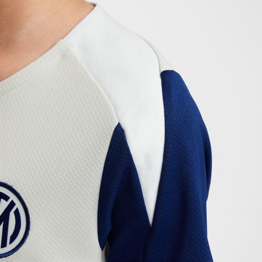 Nike Inter Milan Strike Dri-FIT voetbaltop met korte mouwen voor kids Grijs - Foto 3